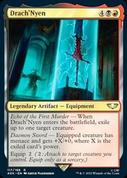 Drach'Nyen #117 Rare Universes Beyond: Warhammer 40,000 MTG