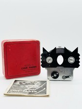 Vintage Bool's Cine Fader Spring Motor Operated Made Switzerland Box Manual i8