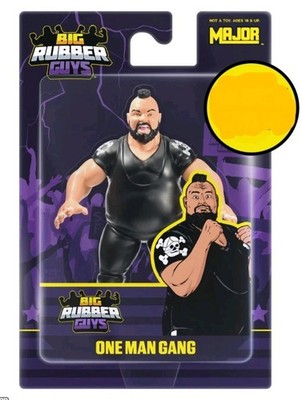 Big Rubber Guys One Man Gang LJN - MOC WWF READ** | eBay