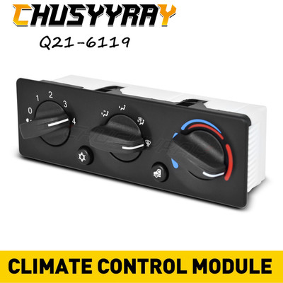 Q21-6119 Fits For Peterbilt Truck A/C Climate Control Module Panel High Quality