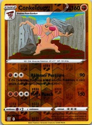 Conkeldurr 075/163 Reverse Holo Rare Battle Styles