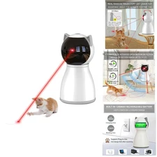 Revolutionary Rechargeable Automatic Cat Laser Toy for Endless Indoor Play