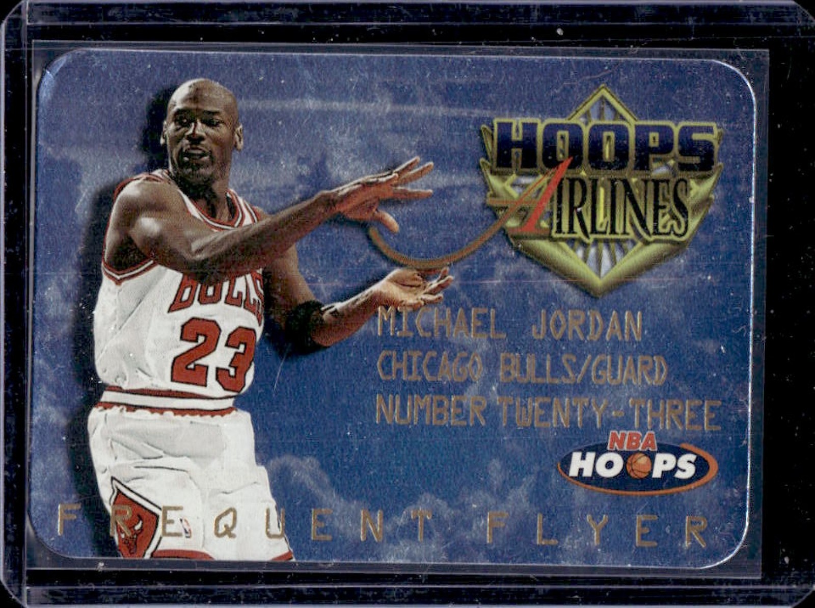 1997-98 Hoops Michael Jordan Frequent Flyer Club #4 Bulls