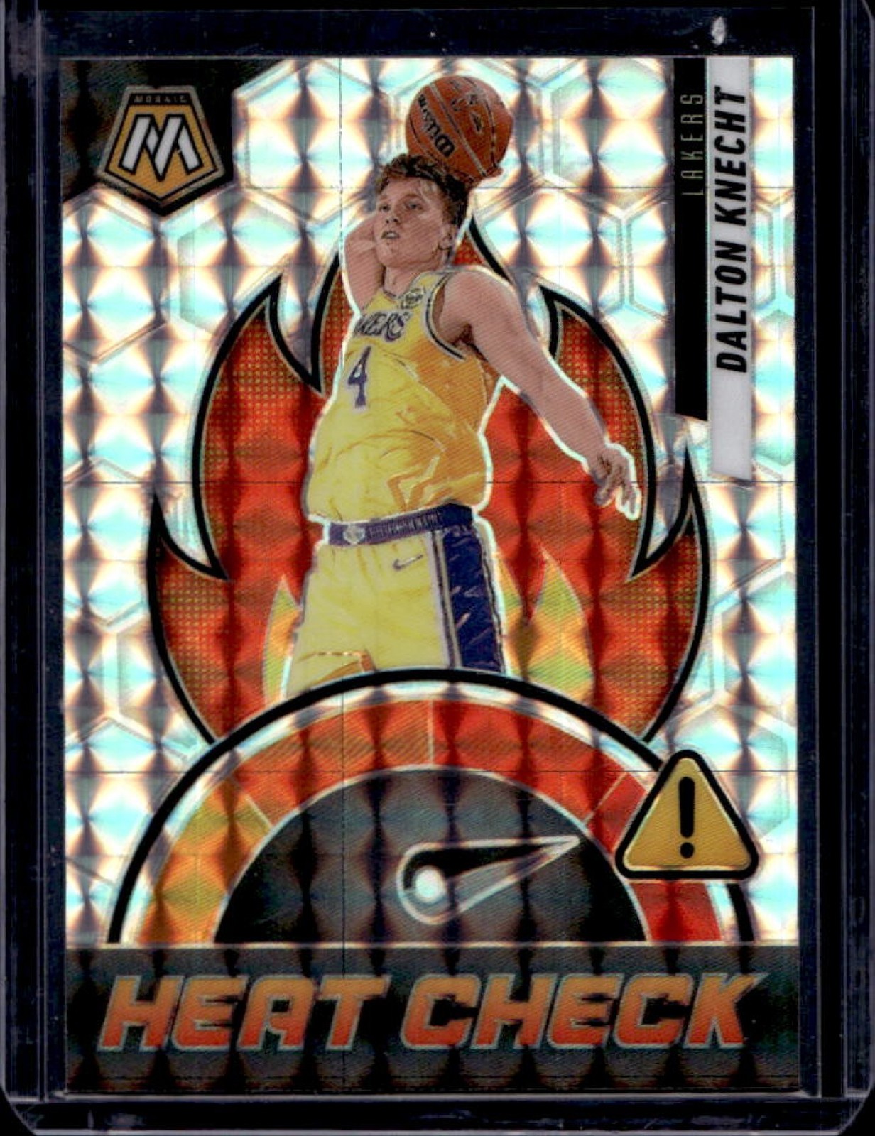 2024-25 Mosaic Dalton Knecht Heat Check #8 Lakers