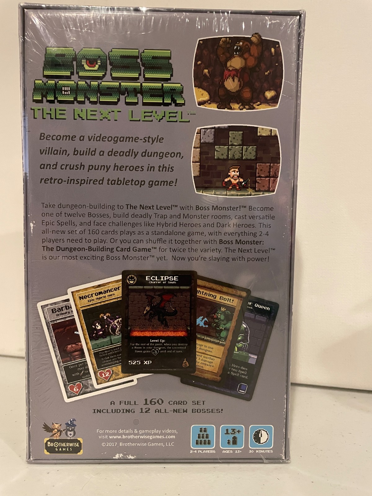 Boss Monster The Next Level Card Game Brotherwise Games Standalone Expansion NEW