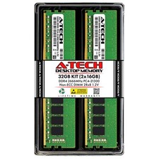 32GB 2x 16GB DDR4-2666 Dell Alienware Aurora R9 Memory RAM