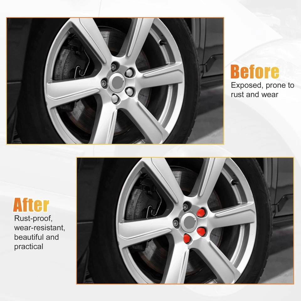 Paquete (20) Cubierta de tuerca de rueda para Land Rover Range Rover Sport 2006-2013 Foto 4 de 4