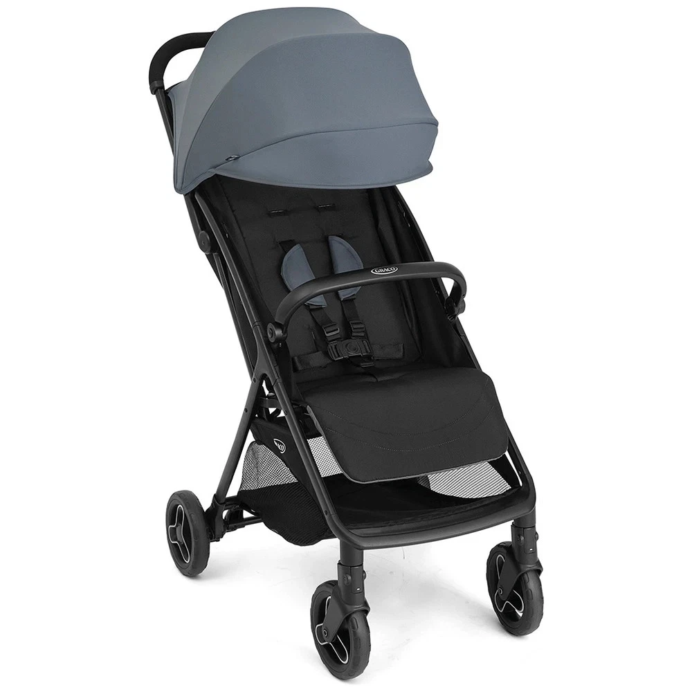 Graco Miravi Compact Stroller Stormy Blue Lightweight One-Hand Fold