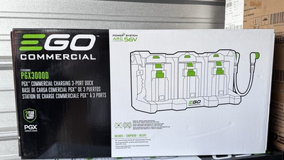 #ad Ego Commercial PGX3000D 3 Port Charging Dock 56V Arc Lithium $150.00