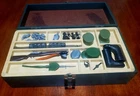 G.I. Joe Wooden Footlocker W/ Tray 1964 Hasbro Vintage Action Figure Nice