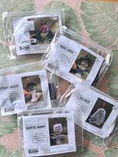 5 Halloween Just Another Button Company Spoolkeep Mummy witch ghost bat monster