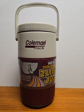 Vintage Coleman Water Jug Cooler with Spout & Handle 5590 Insulated USA Made Z11