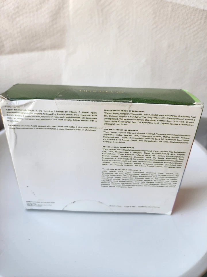 Tree Of Life TOTAL SKIN RESET 维生素 C + 视黄醇 + 透明质精华素 4/1 盎司每件 — 第 3/4 张图片