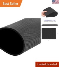 Rubber Soling Sheet for Shoe Sole Repair - Flexible Durable 15x11