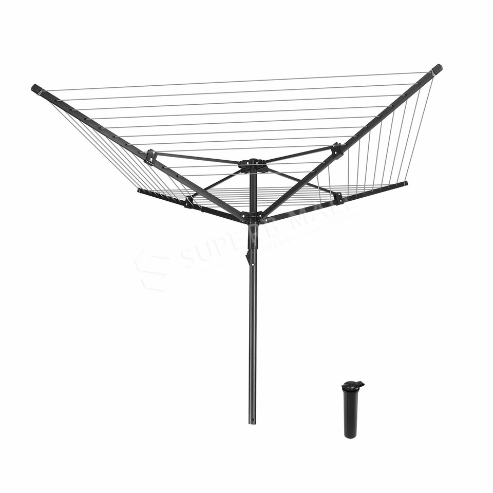 Clothes Dryer Airer Outdoor Rotary Laundry Hanging Line Clothesline ...