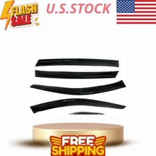 Rain Guards For Buick Envista 2024-2026 Window Vent Visors Smoke Tape-on Side Wi Rain Guards For Buick Envista 2024-2026 Window Vent Visors Smoke Tape-on Side Wi
