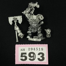 GRIMGOR IRONHIDE WARHAMMER FANTASY GAMES WORKSHOP CITADEL WFB ORCS & GOBLINS AOS