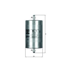 Knecht Kraftstofffilter AK11B 9063165 7700680162 60800097 13329063165 | 501274