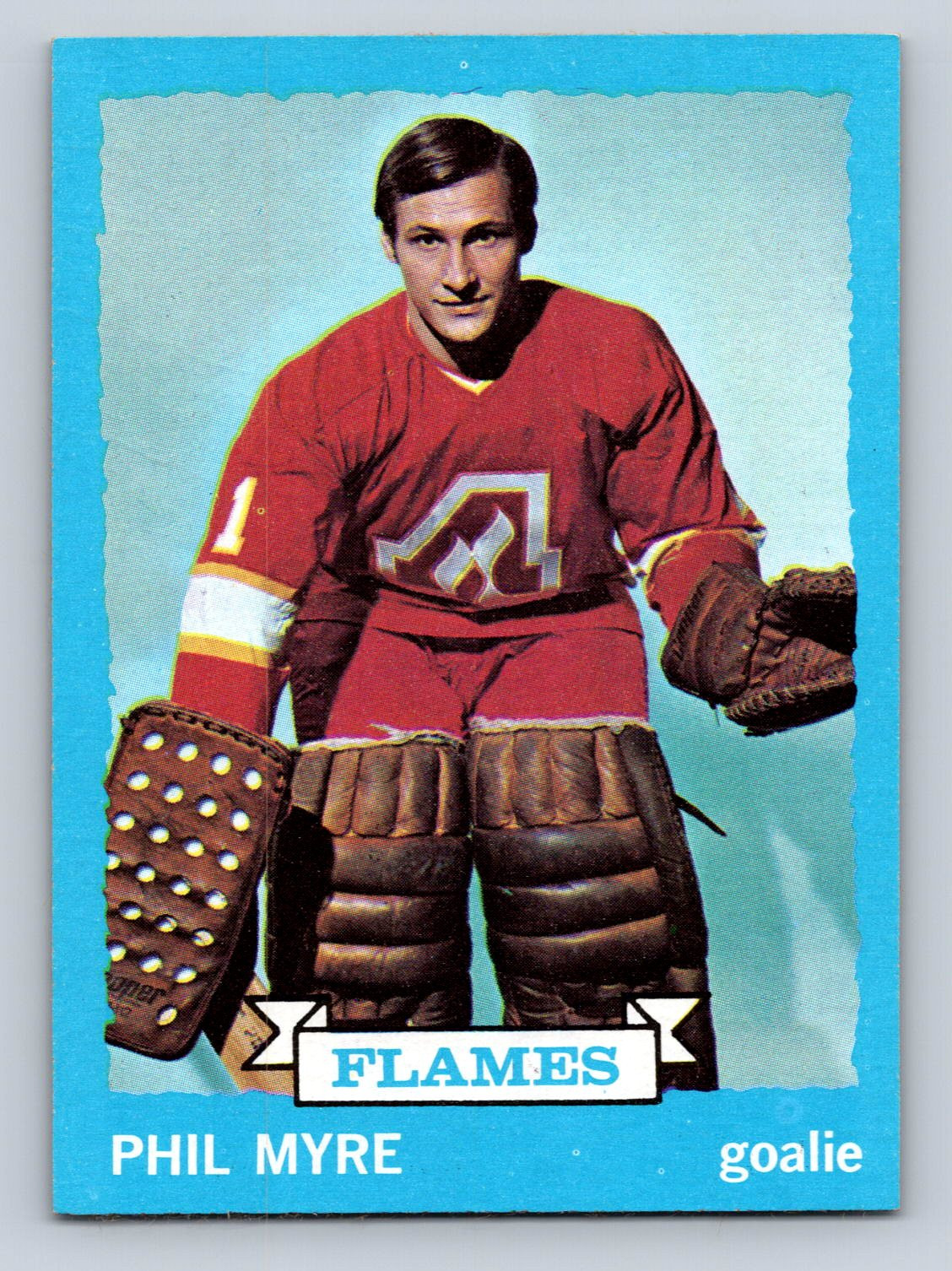 1973-74 Topps #77 Phil Myre Atlanta Flames - NM