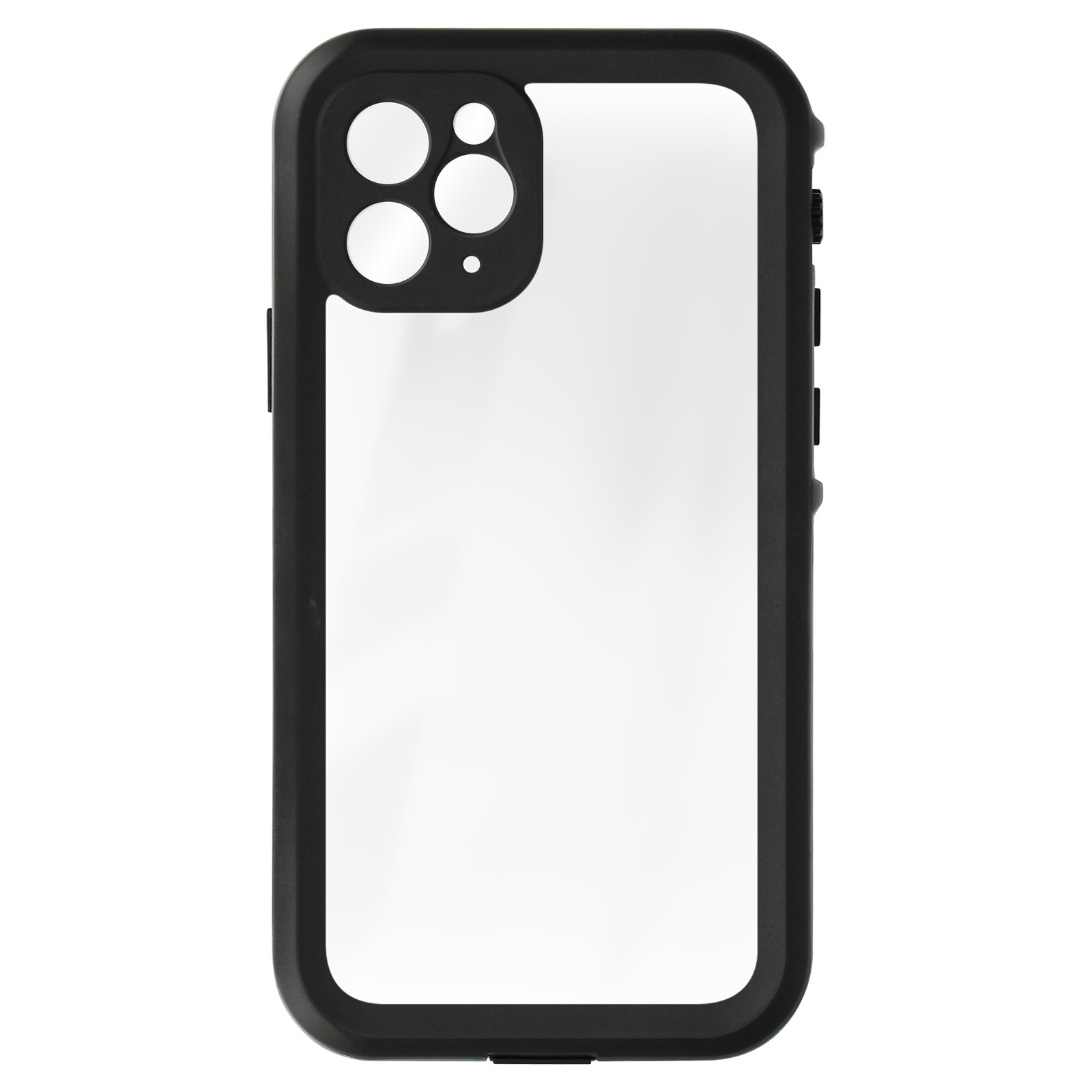 Coque iPhone 11 Pro Redpepper antichoc bi-matière étanche noire