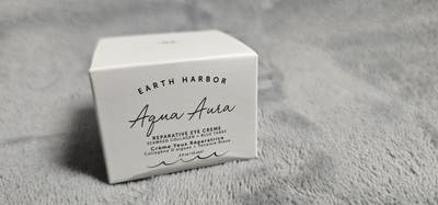 Earth Harbor Aqua Aura Reparative Eye Cream 0.5 oz 15 ml NIB