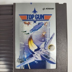 Top Gun (Nintendo NES, 1987) Cartridge & Manual Only