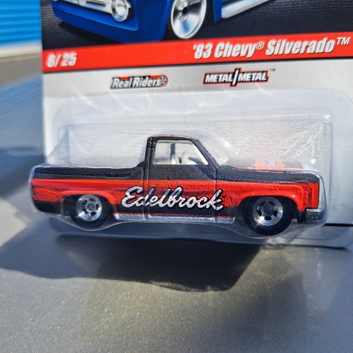 Hot Wheels Slick Rides ‘83 Chevy Silverado -Edelbrock Livery - Plastic Protector