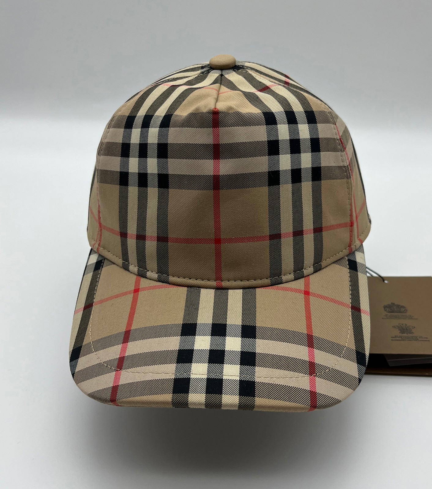 🤩Burberry Authentic Vintage Check Baseball Cap Adjus… - Gem