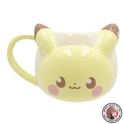 NEW Marimo Craft PokePeace Face Mug Pikachu W115 x H80 x D85mm PKP-194
