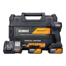 DeWalt DCF86MP2T McLaren F1 18V XR BL Impact Driver 2x 5Ah Batt, Charger & Case