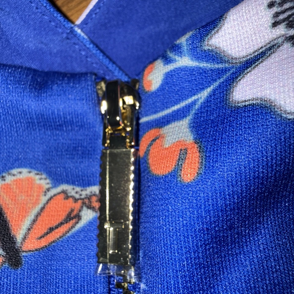 Top sin mangas Ted Baker London para mujer talla 0 azul real nuevo sin etiquetas $150 Foto 4 de 4