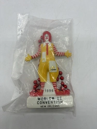 VINTAGE Ronald Mcdonald Necklace Ornament Worldwide 1996 Convention New Orleans