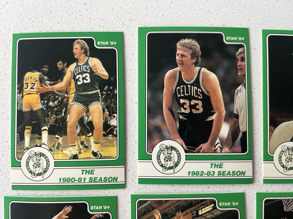 Raro Juego de 18 Cartas Larry Bird - Estrella 84 - 1984 Foto 3 de 4