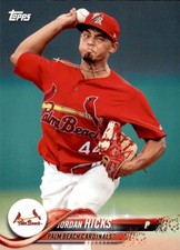2018 Topps Pro Debut #122 Jordan Hicks - BB