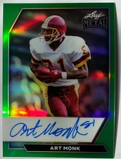 2026 Leaf Metal Art Monk Auto Autograph Prismatic Green On Card #d 2/4