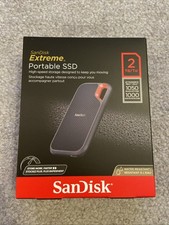 NEW NIB 2TB SanDisk External,2.5 inch (SDSSDE61-2T00-G25) Solid State Drive USB