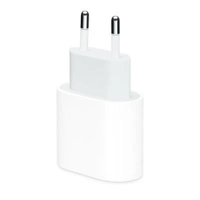 Apple Adaptateur Secteur USB‑C 20 W - Blanc (MHJE3ZM/A) - Photo 1/3