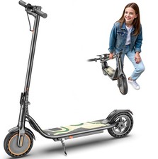 Sigravy electric adult scooter 350W 19MPH E Scooter with app 8.5" Solid Tires
