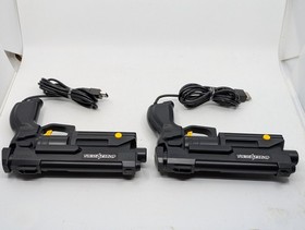 Sega Saturn Gun Controller HSS-0152 Virtua Cop 2 2set Tested Working Japan