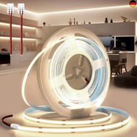 Led Streifen 24V 5M Led Strip Cob Selbstklebend Neutralweiß 4000K 8Mm Breite 320