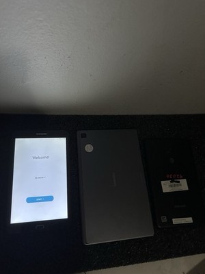 Samsung Galaxy Tab A 8.0, Tab A7, Tab E - FOR SCRAP - Lot Of 3