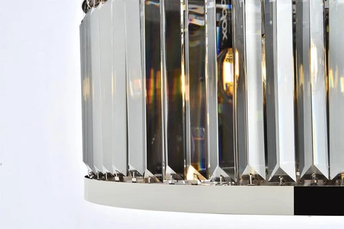 Urban Classic Chelsea 10-Light Metal Royal Cut Chandelier in Matte Black - Picture 7 of 9