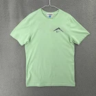 Nike Trail Tee Shirt Graphic Dri-Fit Men’s Size Small Mint Green Gray 11603