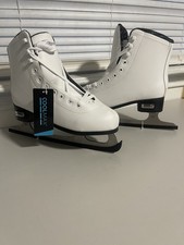 Nattork Figure Skates Excellence Stainless Steel Blades Ice Figure Skating With