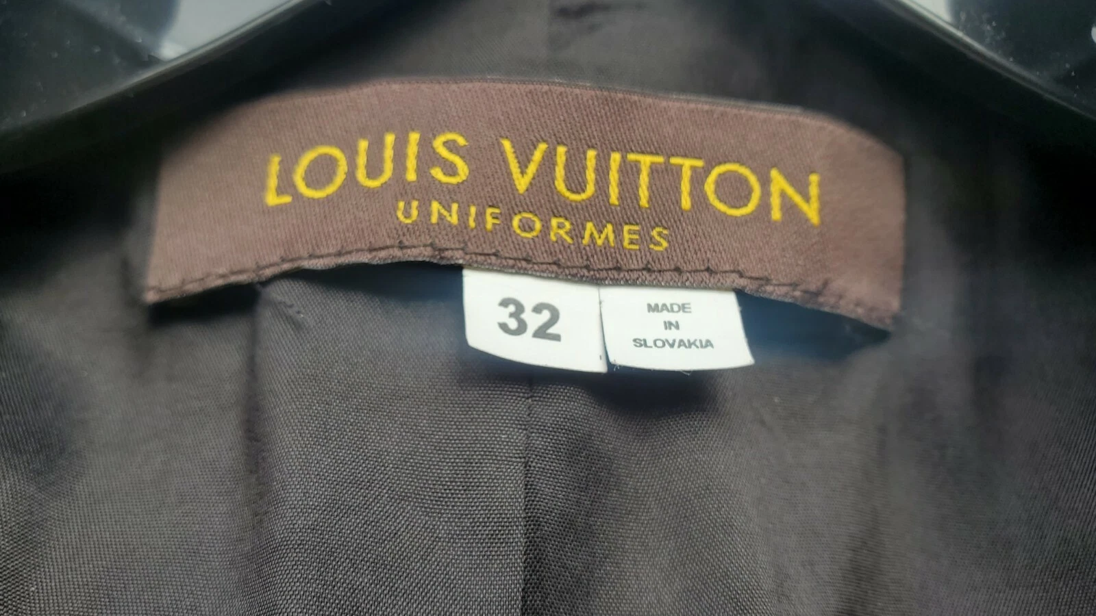 LOUIS VUITTON（LV） LOUIS VUITTON LV Blazer Nero Su misura FR 32 XS S UNIFORMI OTTIME Small 0 2