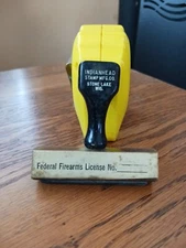Vintage Indianhead Stamp MFG Co Stone Lake, Wi Federal Firearms License No Stamp
