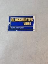 Vintage 1991 Issued Blockbuster Membership Card