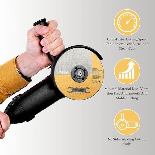 50X115MM 4.5" METAL CUTTING BLADE DISC STAINLESS STEEL ANGLE GRINDER THIN 1.2MM - Picture 6 of 12