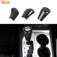 Carbon Fiber Gear Shift Knob Cover Trim For Jeep Grand Cherokee 2011 2012 2013 Carbon Fiber Gear Shift Knob Cover Trim For Jeep Grand Cherokee 2011 2012 2013