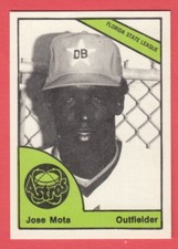 1978 TCMA Minor League Jose Mota - Daytona Beach Astros